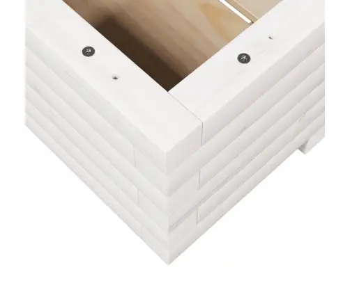 Aia Taimekast, Valge, 110 X 60 X 26,5 cm Männipuit