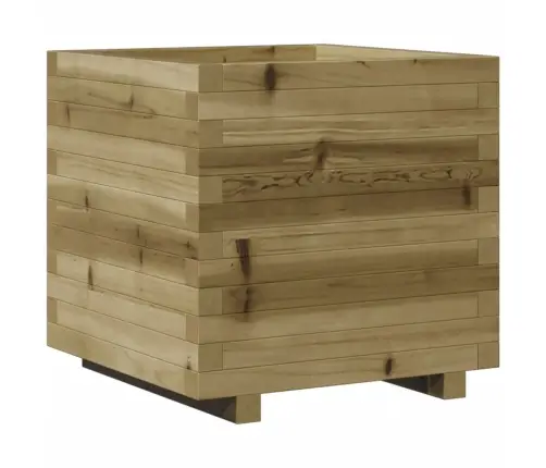 Dārza Puķu Kaste, 50X50X49,5 Cm, Impregnēts Priedes Koks Vidaxl
