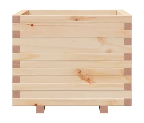 Dārza Puķu Kaste, 60X60X49,5 Cm, Priedes Masīvkoks Vidaxl