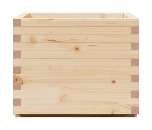 Dārza Puķu Kaste, 60X60X49,5 Cm, Priedes Masīvkoks Vidaxl
