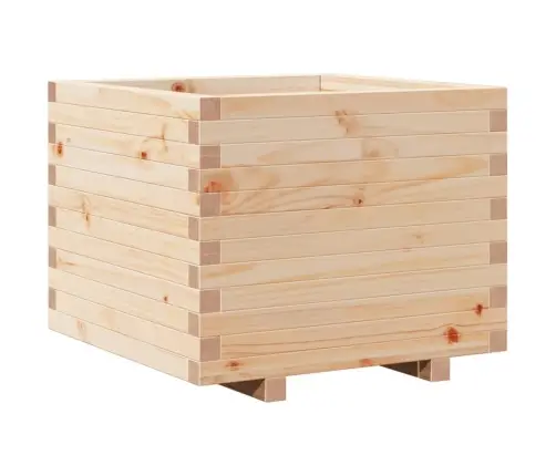 Dārza Puķu Kaste, 60X60X49,5 Cm, Priedes Masīvkoks Vidaxl