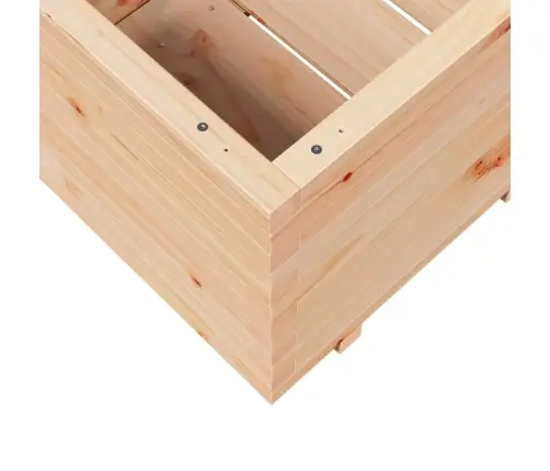 Dārza Puķu Kaste, 60X60X49,5 Cm, Priedes Masīvkoks Vidaxl