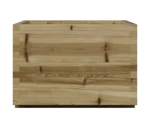 Dārza Puķu Kaste, 70X70X49,5 Cm, Impregnēts Priedes Koks Vidaxl