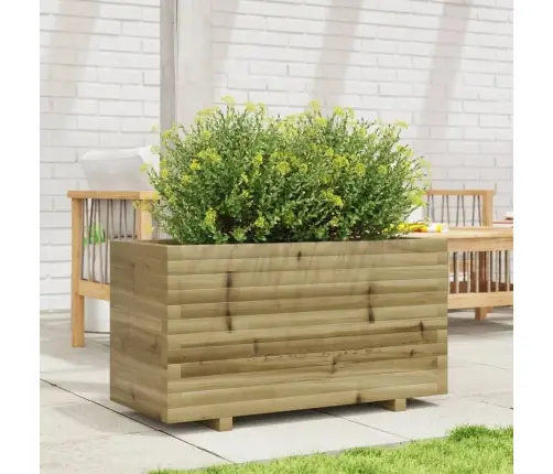 Aia Taimekast, 90X40X49,5 cm Immutatud Männipuit