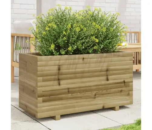 Aia Taimekast, 90X40X49,5 cm Immutatud Männipuit