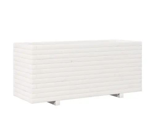 Aia Taimekast, Valge, 110X40X49,5 cm Männipuit