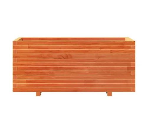 Dārza Puķu Kaste, Vaska Brūnas, 110X40X49,5Cm Priedes Masīvkoks Vidaxl