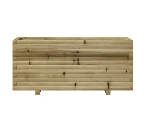 Dārza Puķu Kaste, 110X40X49,5 Cm, Impregnēts Priedes Koks Vidaxl