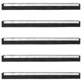 Grīdas Tīrītāja Galvas, 5 Gab., 75X2X5 Cm, Tērauds Un Gumija Vidaxl