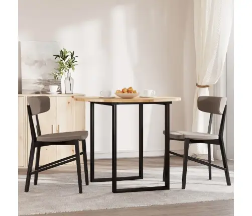 Ümmargune Lauaplaat, Ø90X2 cm Akaatsiapuit