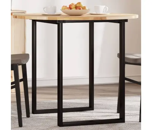 Ümmargune Lauaplaat, Ø90X2 cm Akaatsiapuit