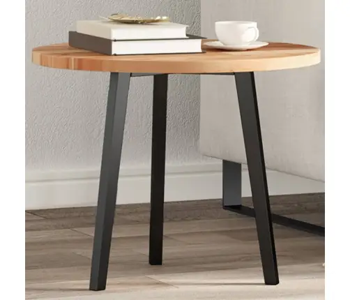 Galda Virsma, Ø50X2 Cm, Apaļa, Akācijas Masīvkoks Vidaxl