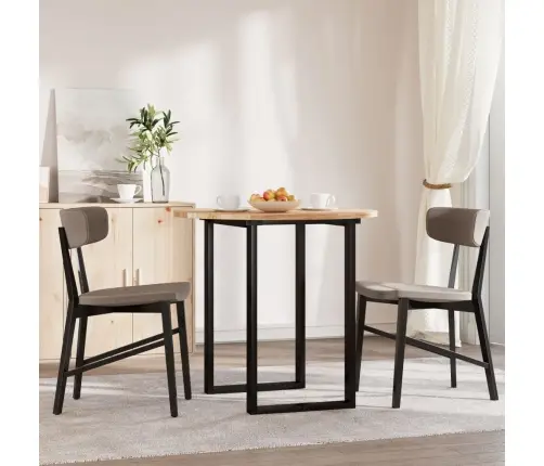 Ümmargune Lauaplaat, Ø80X2 cm Akaatsiapuit