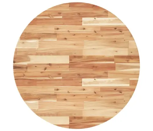 Ümmargune Lauaplaat, Ø90X2 cm Akaatsiapuit