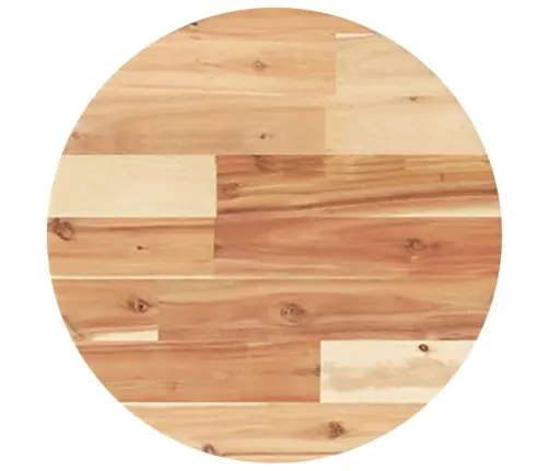 Galda Virsma, Ø40X4 Cm, Apaļa, Akācijas Masīvkoks Vidaxl