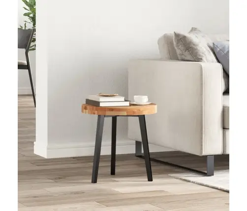 Galda Virsma, Ø40X4 Cm, Apaļa, Akācijas Masīvkoks Vidaxl