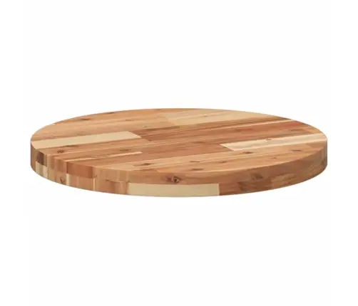 Ümmargune Lauaplaat, Ø50X4 cm Akaatsiapuit