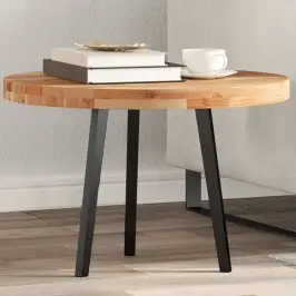 Stalviršis, Ø60X4cm Akacijos Medienos Masyvas, Apskritas