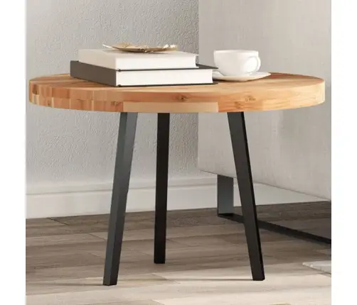 Ümmargune Lauaplaat, Ø60X4 cm Akaatsiapuit