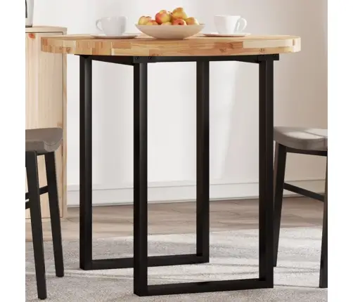 Galda Virsma, Ø80X4 Cm, Apaļa, Akācijas Masīvkoks Vidaxl