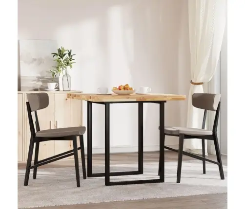 Stalviršis, 80X80X4cm Akacijos Medienos Masyvas, Kvadratinis