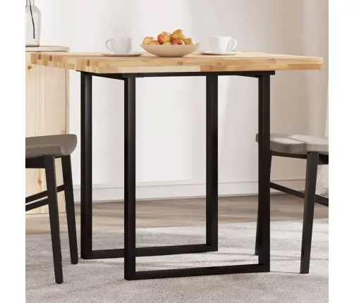 Stalviršis, 80X80X4cm Akacijos Medienos Masyvas, Kvadratinis