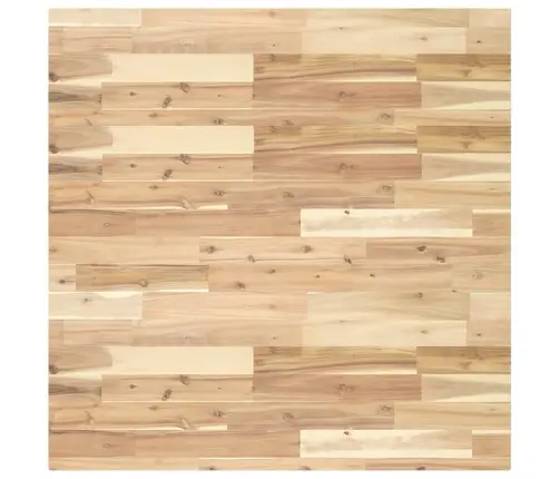 Stalviršis, 90X90X4cm Akacijos Medienos Masyvas, Kvadratinis
