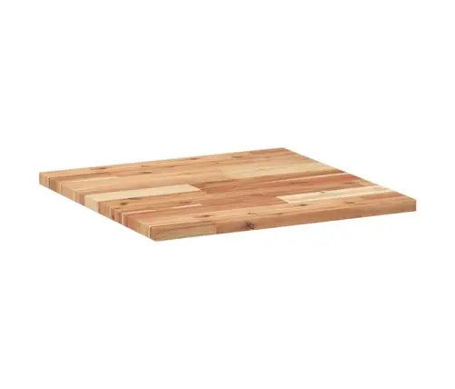 Galda Virsma, 50X50X2 Cm, Kvadrāta Forma, Akācijas Masīvkoks Vidaxl