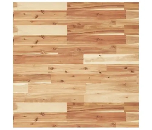 Stalviršis, 70X70X2cm Akacijos Medienos Masyvas, Kvadratinis