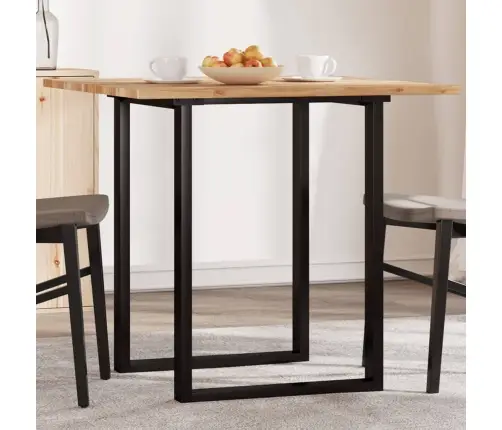 Galda Virsma, 80X80X2 Cm, Kvadrāta Forma, Akācijas Masīvkoks Vidaxl