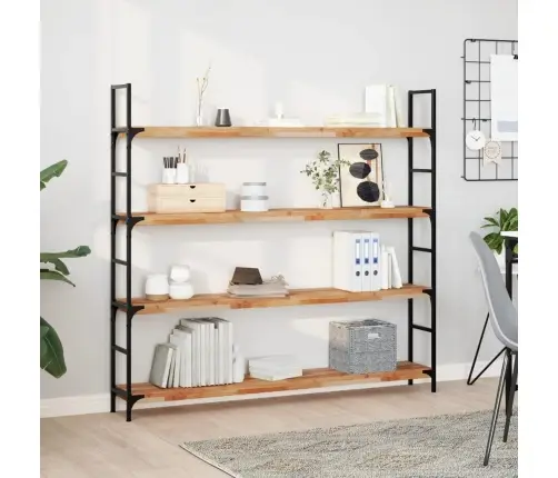 Galda Virsma, 140X20X4 Cm, Taisnstūra, Akācijas Masīvkoks Vidaxl