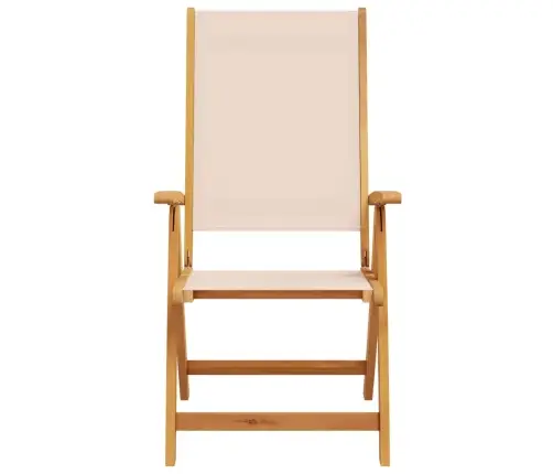 Sulankstomos Sodo Kėdės, 2Vnt., Akacijos Masyvas Ir Tekstilenas