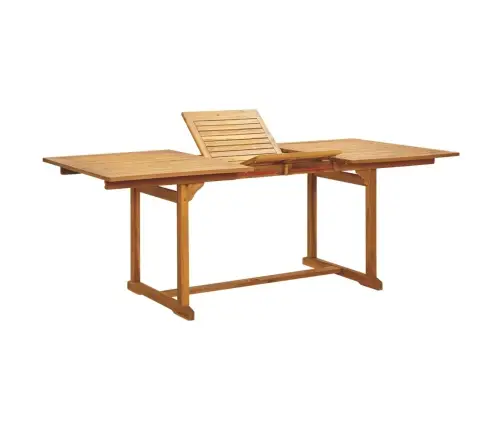 7-Daļīgs Dārza Mēbeļu Komplekts, Bēšs, Polipropilēns, Masīvkoks Vidaxl