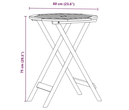 3-Osaline Bistrookomplekt, Sinine Ja Valge, Kangas Ja Täispuit