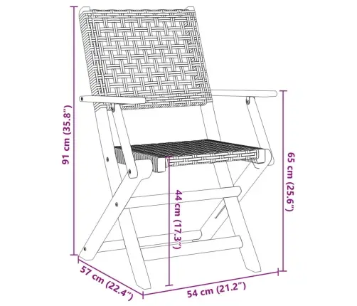 3-Daļīgs Bistro Mēbeļu Komplekts, Pelēka Pe Rotangpalma, Koks Vidaxl
