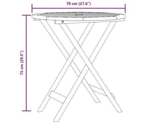 3-Daļīgs Bistro Mēbeļu Komplekts, Bēšs, Audums, Masīvkoks Vidaxl