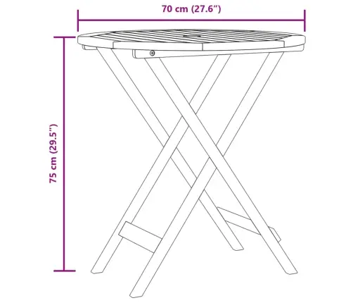 3-Daļīgs Bistro Mēbeļu Komplekts, Zils Un Balts, Audums, Koks Vidaxl