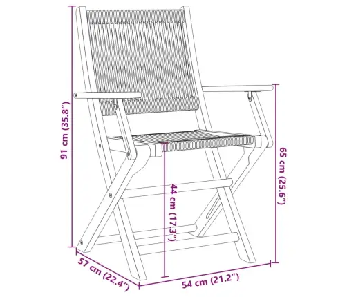 3-Osaline Bistrookomplekt, Hall ,Polüpropüleenist Ja Täispuit
