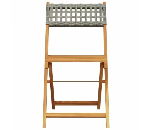 3-Osaline Bistrookomplekt, Hall ,Polürotang Ja Täispuit