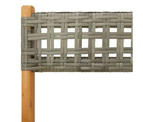 3-Osaline Bistrookomplekt, Hall ,Polürotang Ja Täispuit