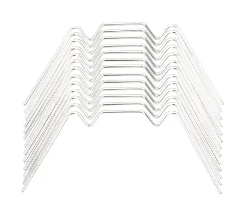 Šiltnamio Spaustukai, 50Vnt., Galvanizuotas Plienas, W Tipo