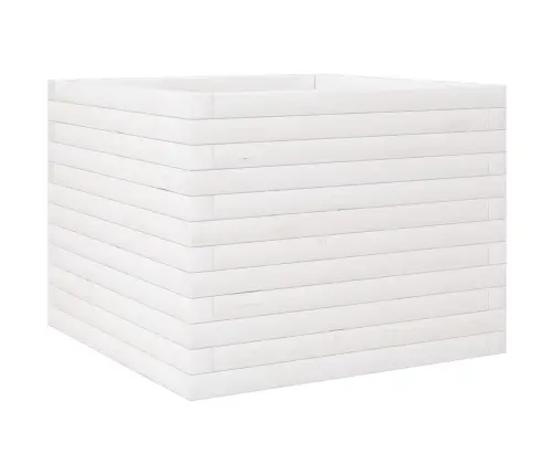 Aia Taimekast, Valge, 60 X 60 X 46 cm Männipuit