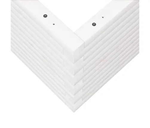 Aia Taimekast, Valge, 60 X 60 X 46 cm Männipuit