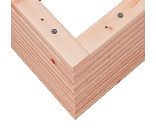 Dārza Puķu Kaste, 60X60X46 Cm, Duglasa Egles Masīvkoks Vidaxl