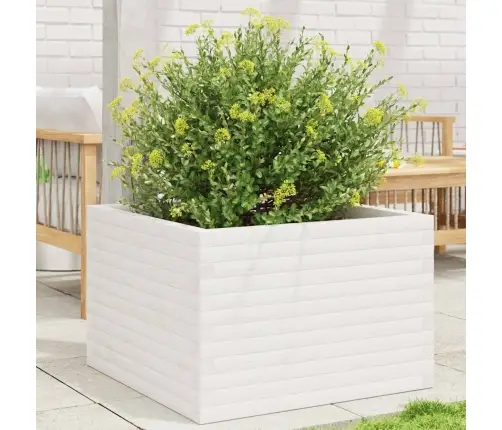 Aia Taimekast, Valge, 70X70X46 cm Männipuit