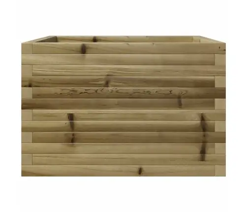 Dārza Puķu Kaste, 70X70X46 Cm, Impregnēts Priedes Koks Vidaxl