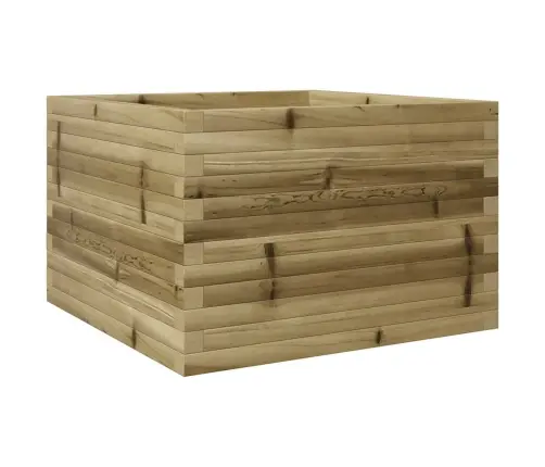 Dārza Puķu Kaste, 70X70X46 Cm, Impregnēts Priedes Koks Vidaxl