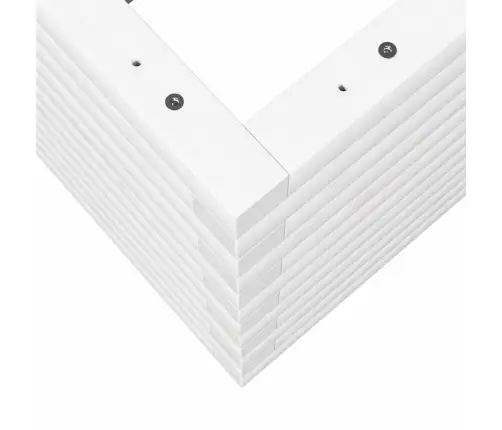 Dārza Puķu Kaste, Balta, 80X80X46 Cm, Priedes Masīvkoks Vidaxl