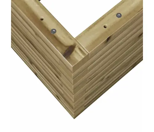 Aia Taimekast, 80X80X46 cm Immutatud Männipuit