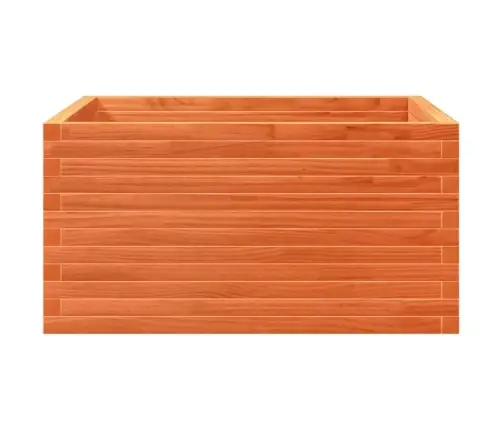 Sodo Lovelis, Vaško Rudas, 90X90X46cm Pušies Medienos Masyvas